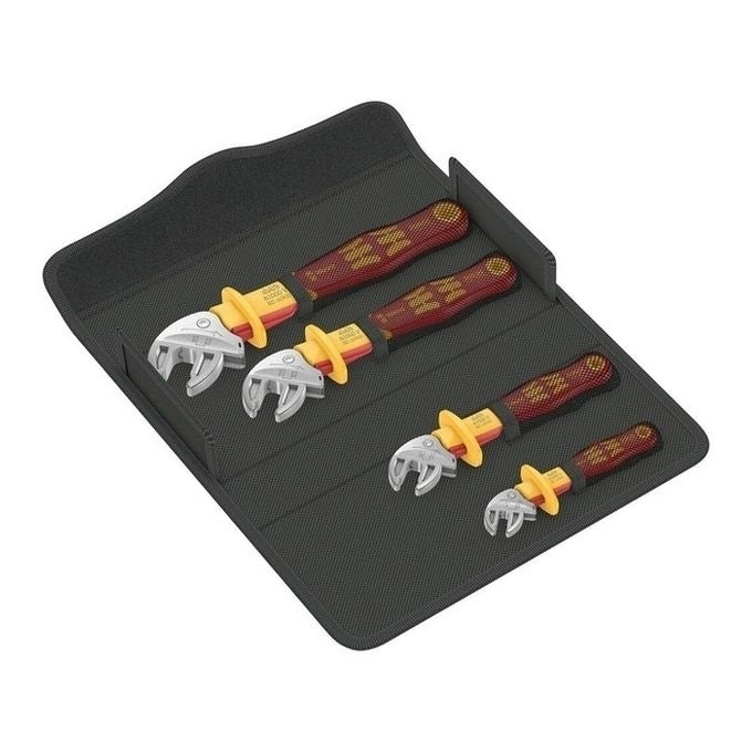 Wera 05020170001 Joker VDE Chiave regolabile autoregolante con funzione cricchetto 7-19 mm colore Arancione Giallo