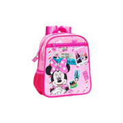 Trade Shop - Zaino Zainetto Asilo Disney Minnie Travel City Altezza 28cm Spallacci Regolabili -