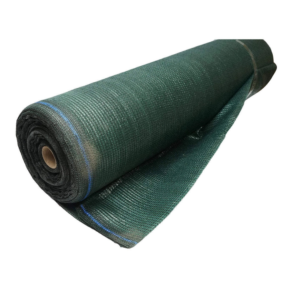 Rete ombreggiante 88% larghezza 2M e lunghezza 100M verde in polietilene con protezione UV