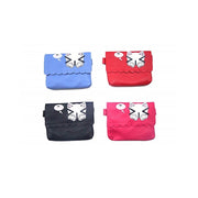 Trade Shop - Borsa Tracolla Gatto Faccine Portafoglio Passeggiata 18x15x2.5cm Bambina Donna -