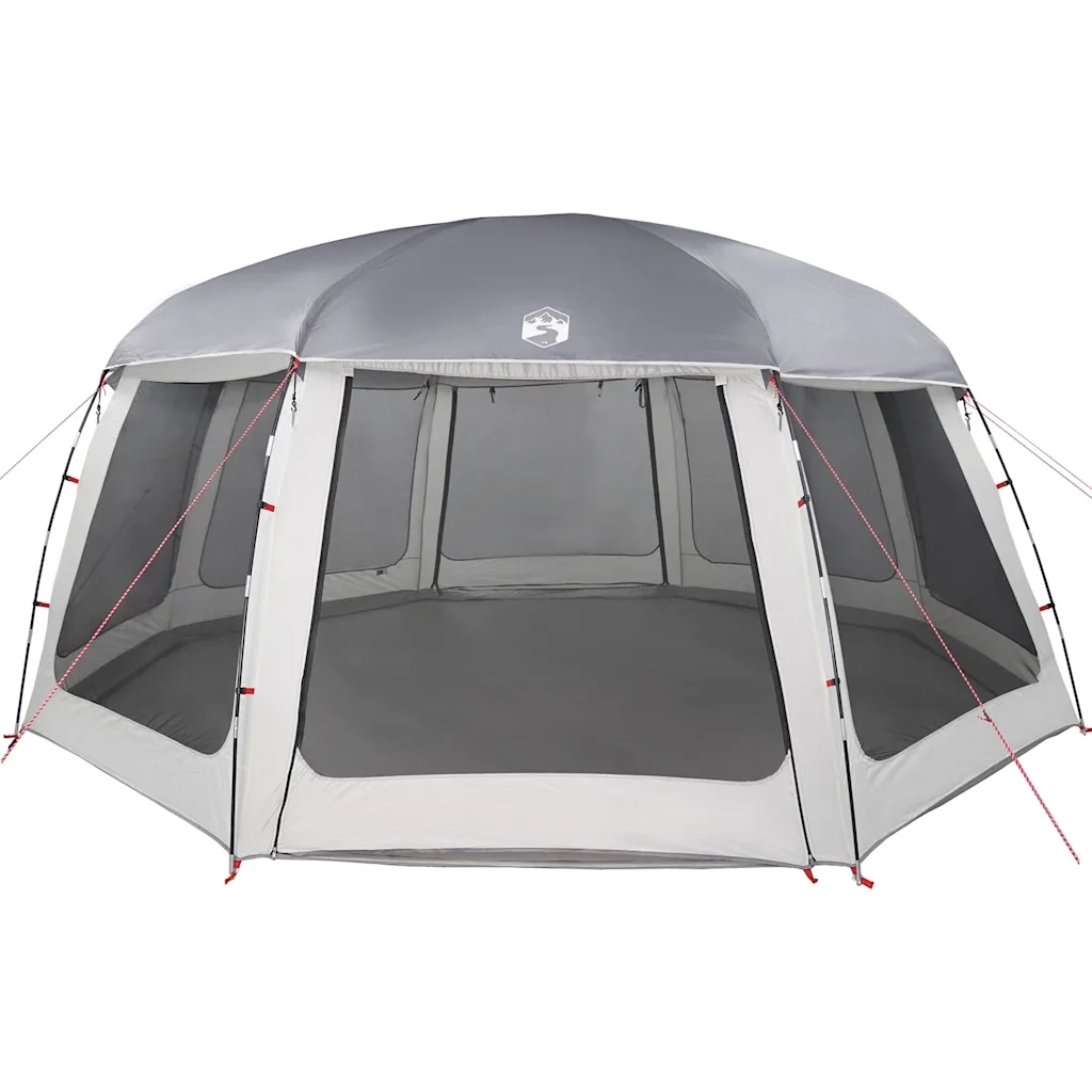 Tenda da piscina con Patta Rimovibile&Pareti in Rete-Tenda per Piscina 690x690 cm 346283