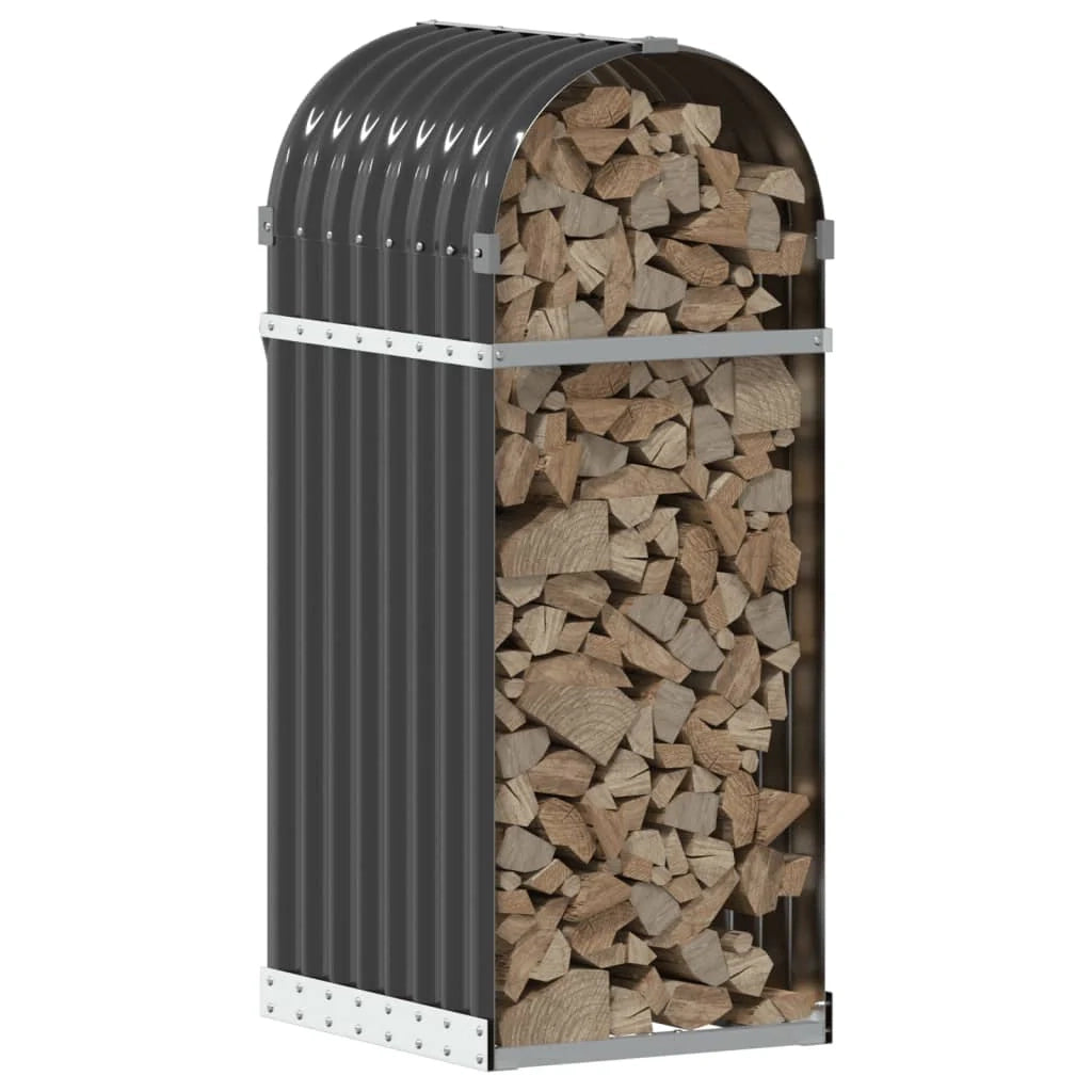 Portalegna 40 x 45 x 100 cm acciaio zincato antracite 02_0043777