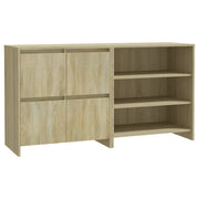 Credenze 2 pz | Madia | Buffet da pranzo | Armadio da pranzo Rovere Sonoma in Legno Multistrato
