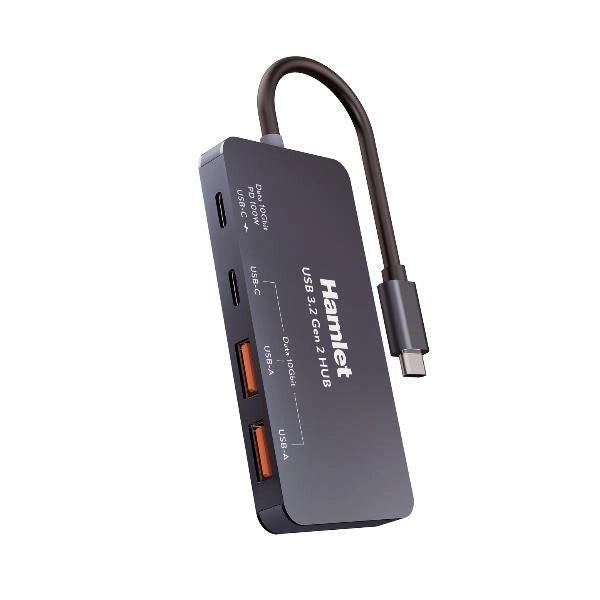 Hub 4 porte usb-a + usb-c + pd100w - XHUB-432C-10G-Y