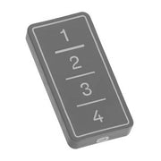 TRASMETTITORE COPIATORE 4CH MOONSTONE GREY B&B FACILE MF F0-TX4-FG-MF ORIGINALE