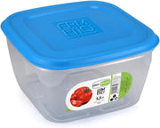 CONTENITORE PER ALIMENTI 'ERMETICI' Mod. Quadro, 1,5 lt - 16x16x9 cm - GIO' STYLE