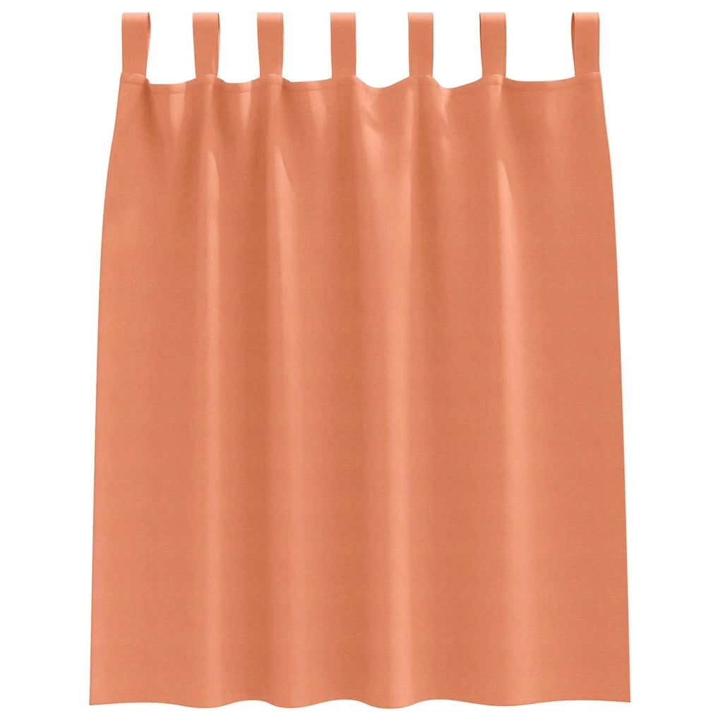 Tende Blackout con Anelli 2 pcs Terracotta 140 x 140 cm 4107633