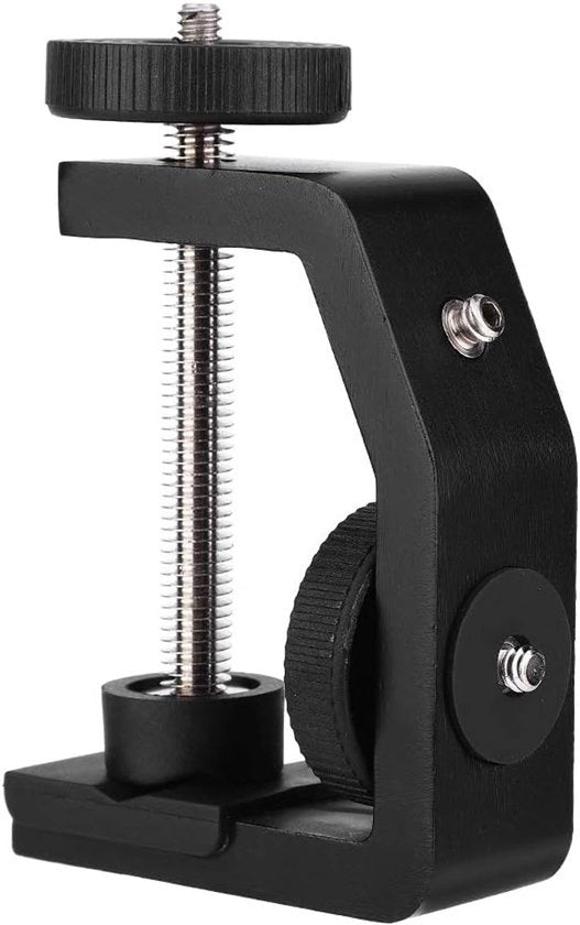 Supporto Desktop per Montaggio C per Clip per Stazione di Lavoro per Fotografia - Montaggio Universale per Fotocamera Desktop