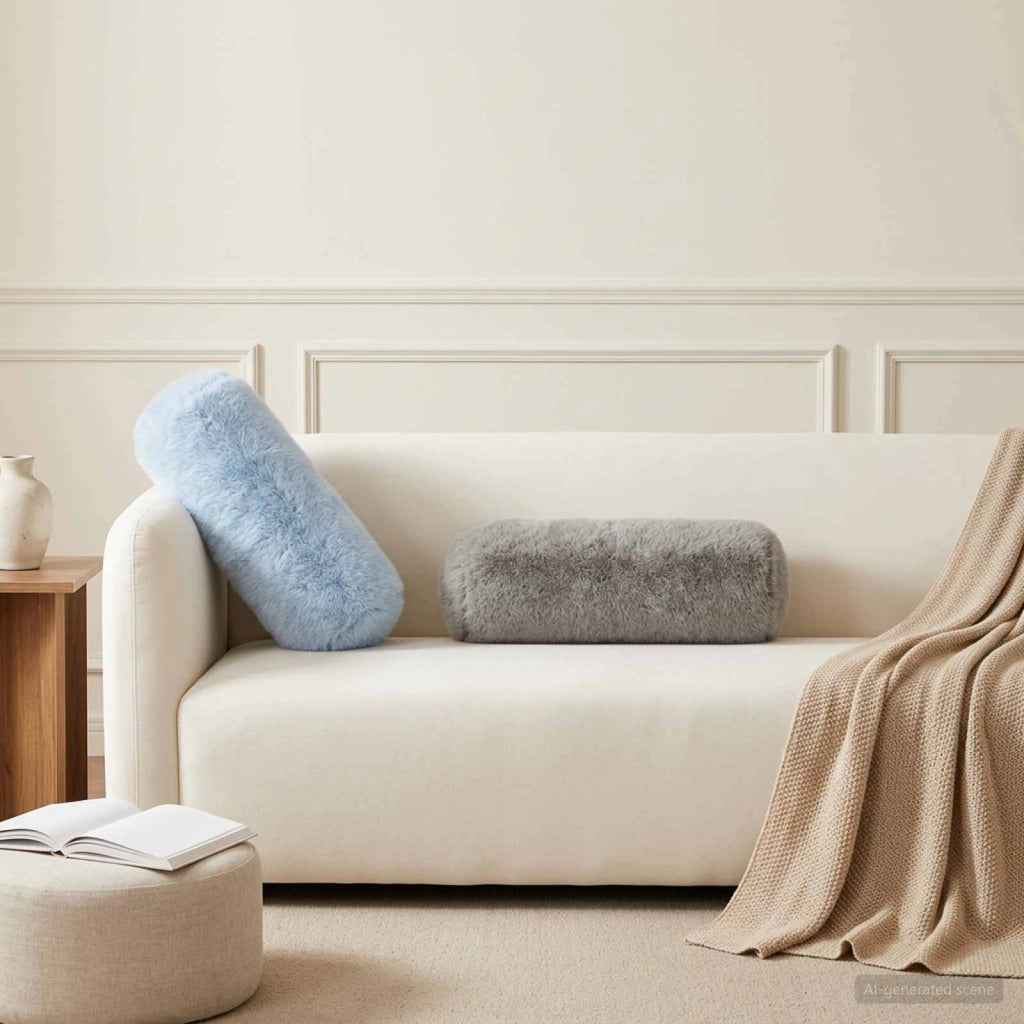 Federa 6 pz HEERLEN Grigio Chiaro Ø 15 x 40 cm 923460