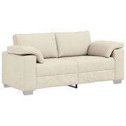 Divano Beige 180 x 80 x 82 cm Tessuto misto lino 4105236