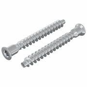 Viti confermat 2 pz Argento ?7 x 58 mm Metallo CFW8138754