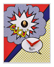 Orologio a Cucù da Parete 16,5x20x10cm Pirondini Italia D'Apres Roy Lichtenstein