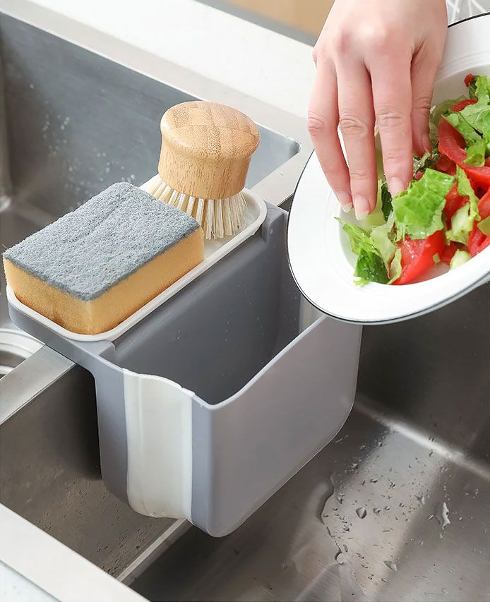 Organizer Per Lavello Grigio