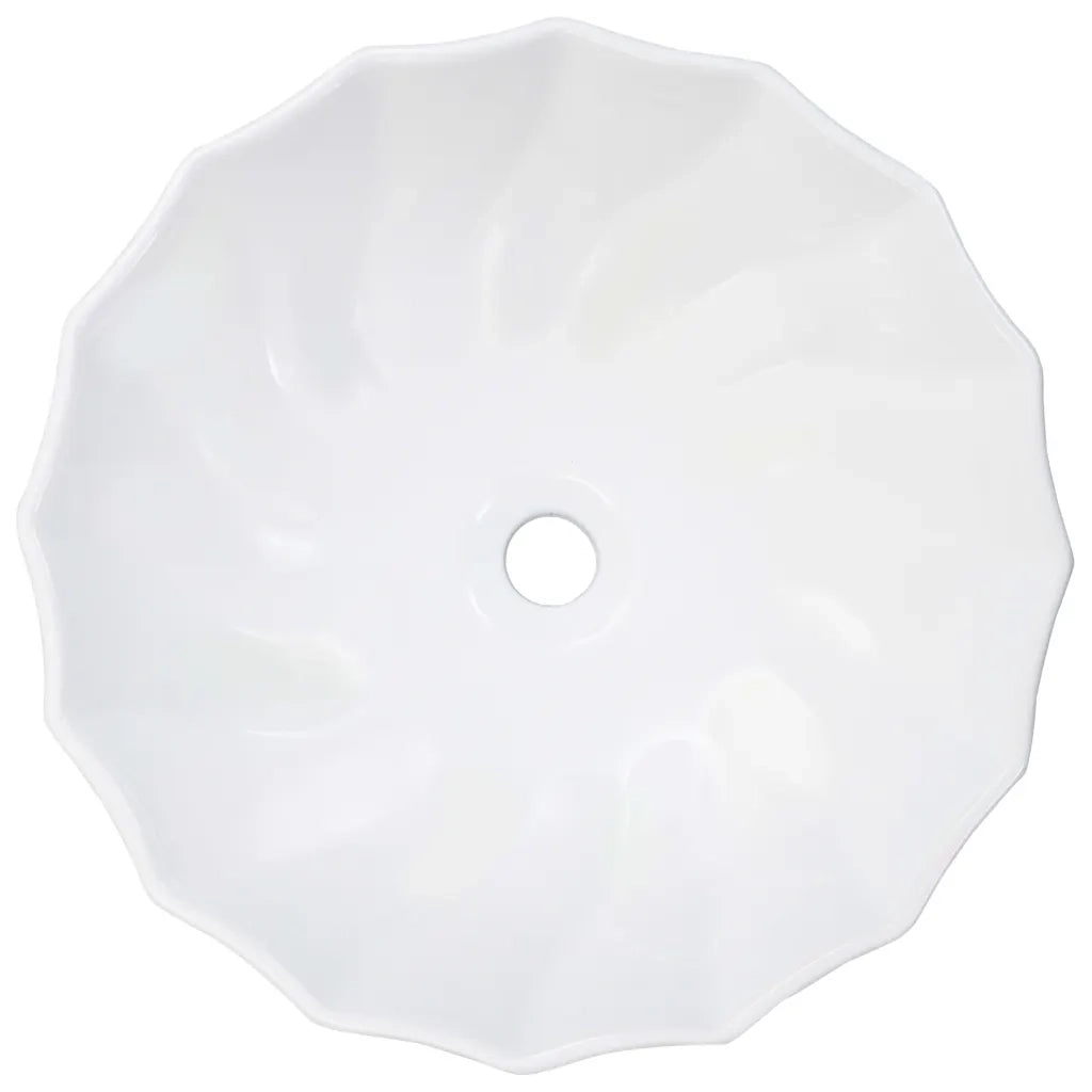 Lavandino 46x17 cm in Ceramica Bianco CFW7624073