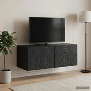 Mobile Porta TV da Muro 98 x 41 x 30 cm Nero 898866