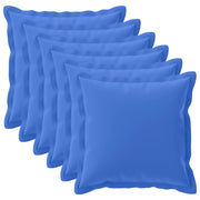 Federa 6 pcs HOUTEN Blu Reale 55 x 55 cm Poliestere 920494