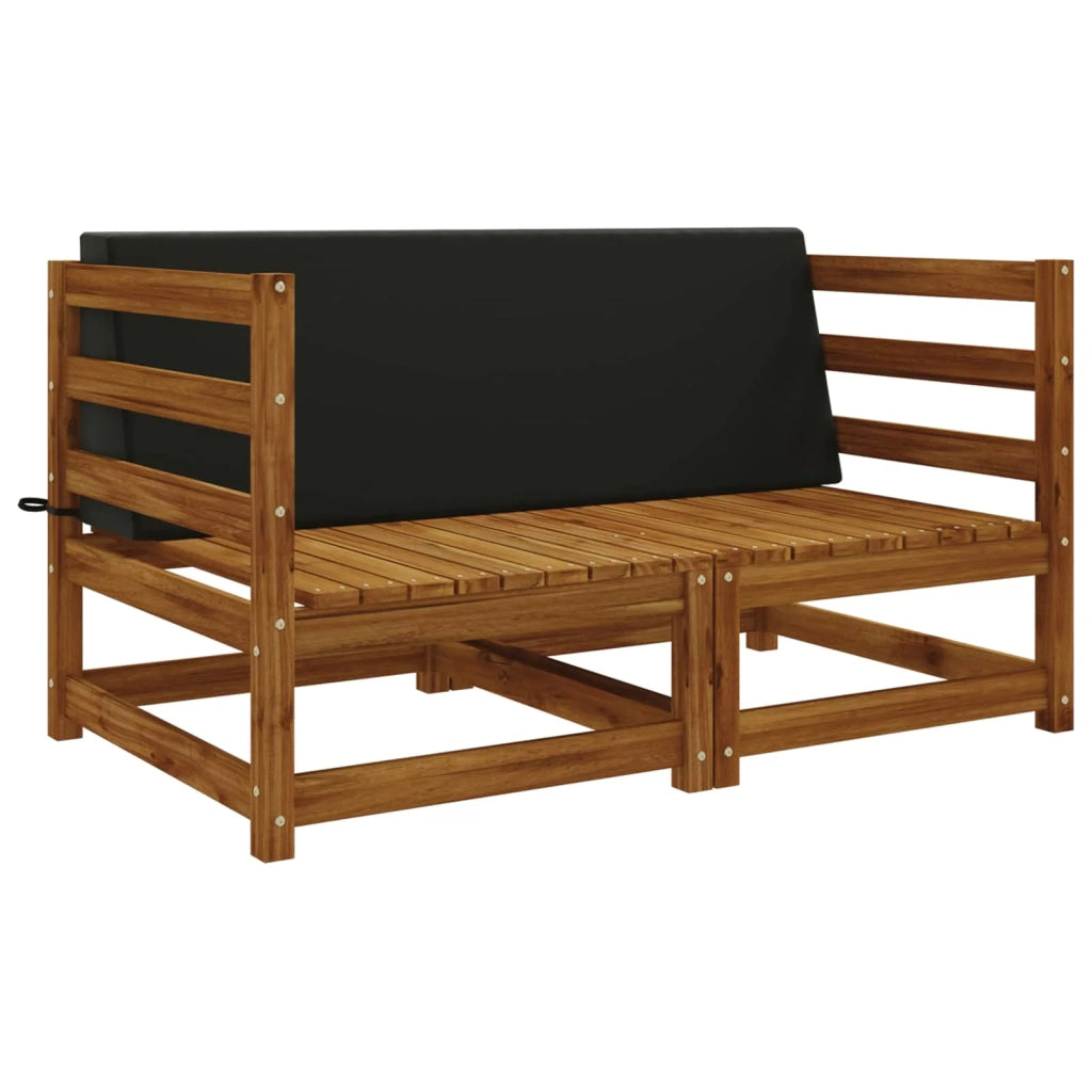 Cuscino schienale SOEST 100% Poliestere Nero 120 x 20 x 40 cm 946746