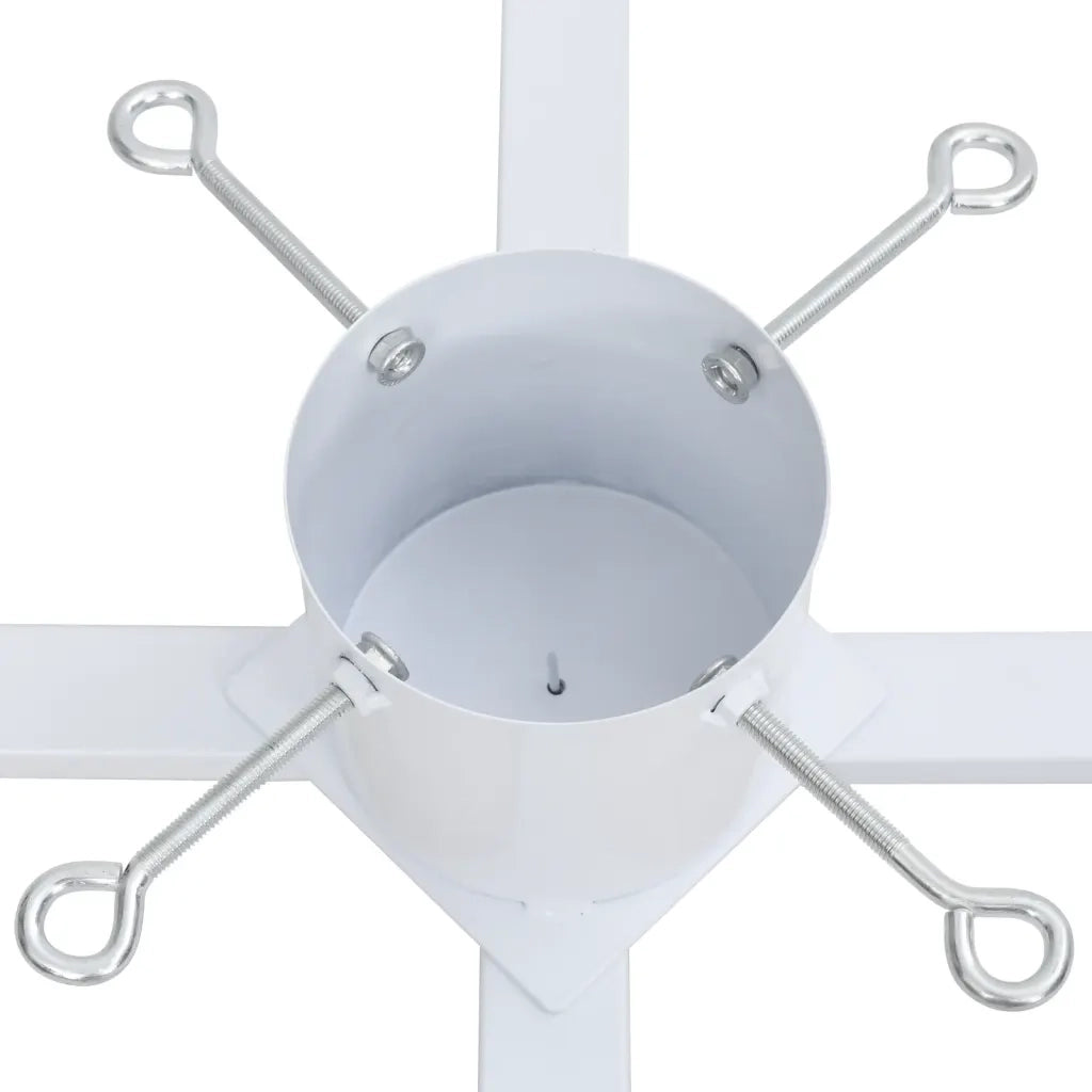 Supporto per Albero di Natale Bianco 61x61x15,5 cm CFW2304033