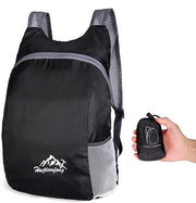 Zak da Parco Opvouabile - Ultraleggero e Imbottito - Formato Compattibile - 20 Litri - Borsa da Viaggio per Esterno - Ideale per Uomini e Donne