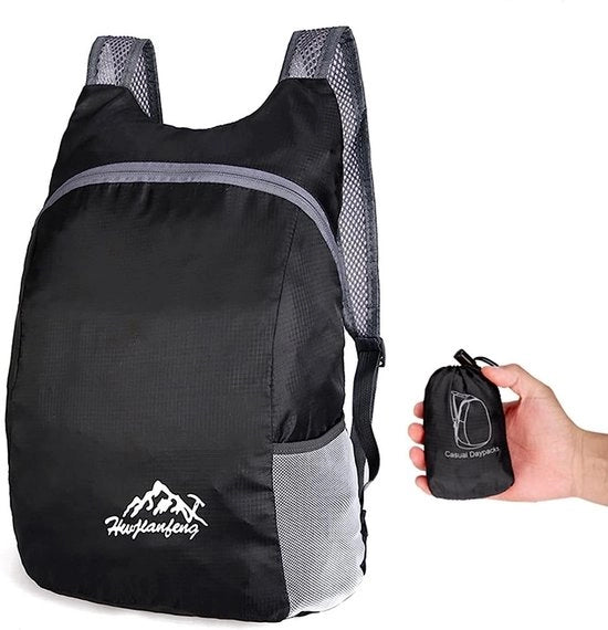 Zak da Parco Opvouabile - Ultraleggero e Imbottito - Formato Compattibile - 20 Litri - Borsa da Viaggio per Esterno - Ideale per Uomini e Donne