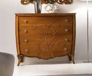Comò arte povera mod Giorgia in legno color noce Bassano