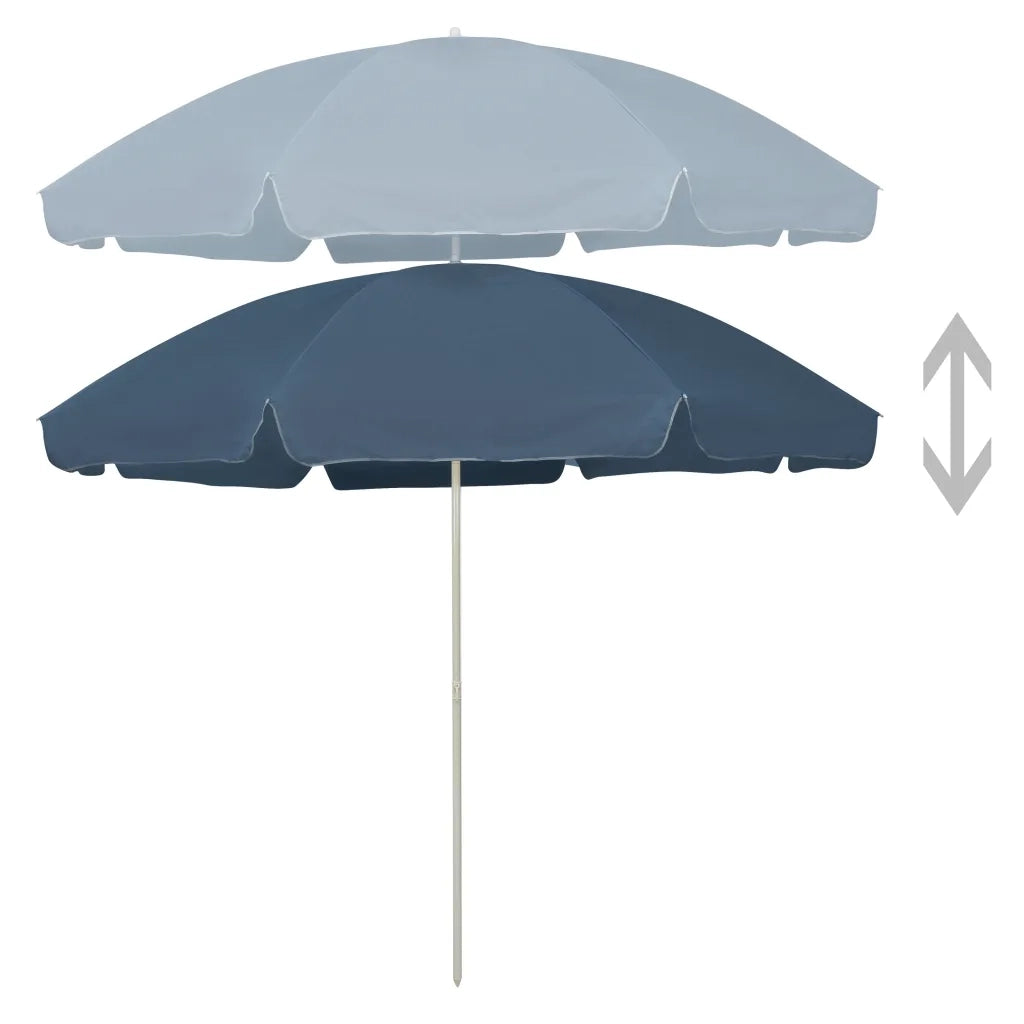 Ombrellone da Spiaggia Blu 300 cm  cod mxl 65277