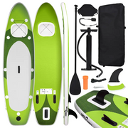 Set Tavola SUP Gonfiabile Verde 360x81x10 cm cod mxl 77074