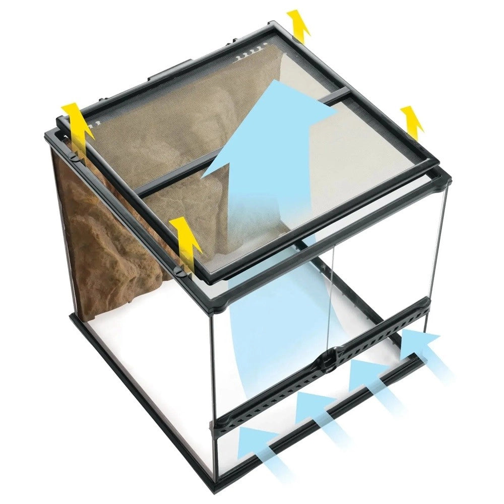 ExoTerra Glass Natural Terrarium Small Tall – cm45x45x60h