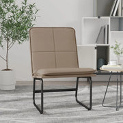 Sedia Lounge Cappuccino 54x75x76 cm in Similpelle cod mxl 13920
