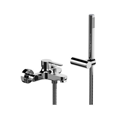 MISCELATORE MONOCOMANDO VASCA CON ACCESSORI LINEA ACTION- Cromo- MARIA- pezzi 1