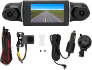 Registrazione automatica 4 canali - Risoluzione HD 1080P - Display da 3 pollici - Rilevamento movimento - Sensore G - Registrazione panoramica automatica - Dashcam