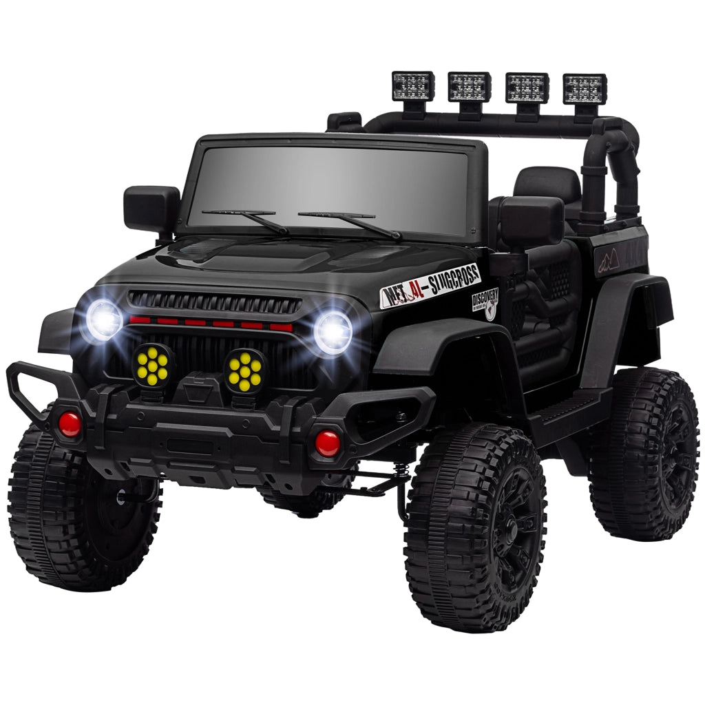 Auto Elettrica per Bambini con Telecomando ¨C Zephmum ¨C Nero