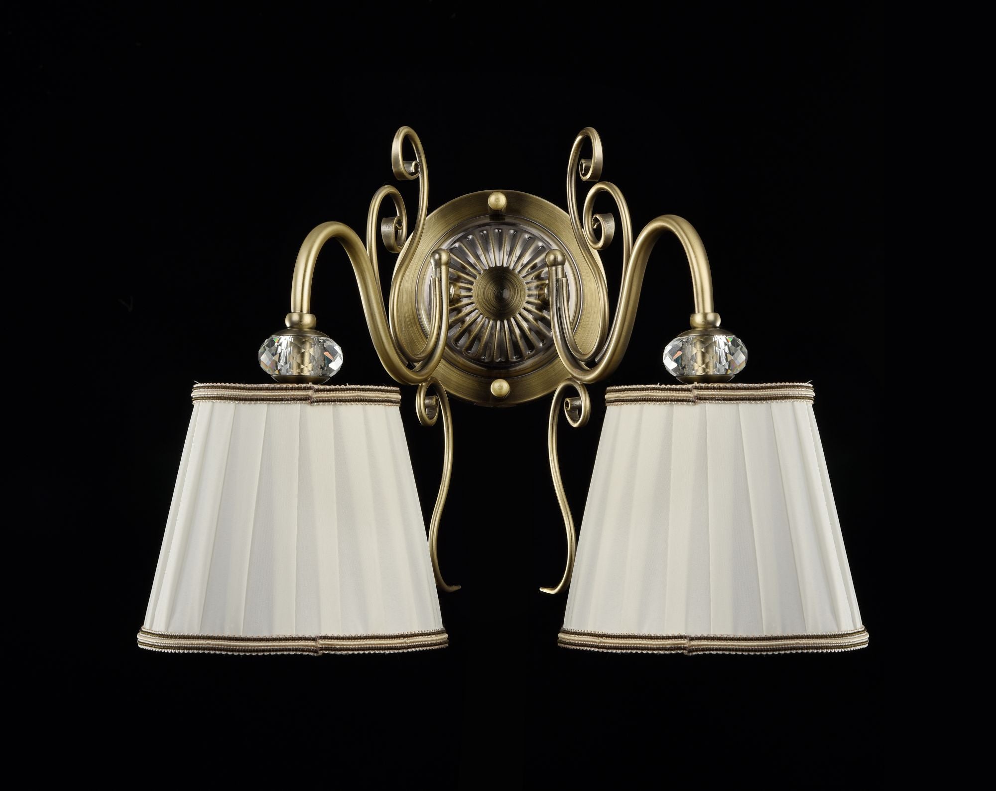 Lampada da parete Elegant in Metallo Vintage Bronzo Antique