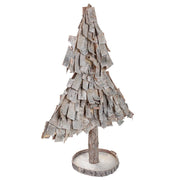 Albero decorativo plissettato 17x56h
