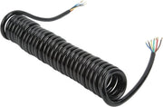 Cavo di estensione per rimorchio 12,8 ft 20 AWG 7 nuclei - Caravella RV - Poliuretano rame - Connettore sulla rete elettrica.