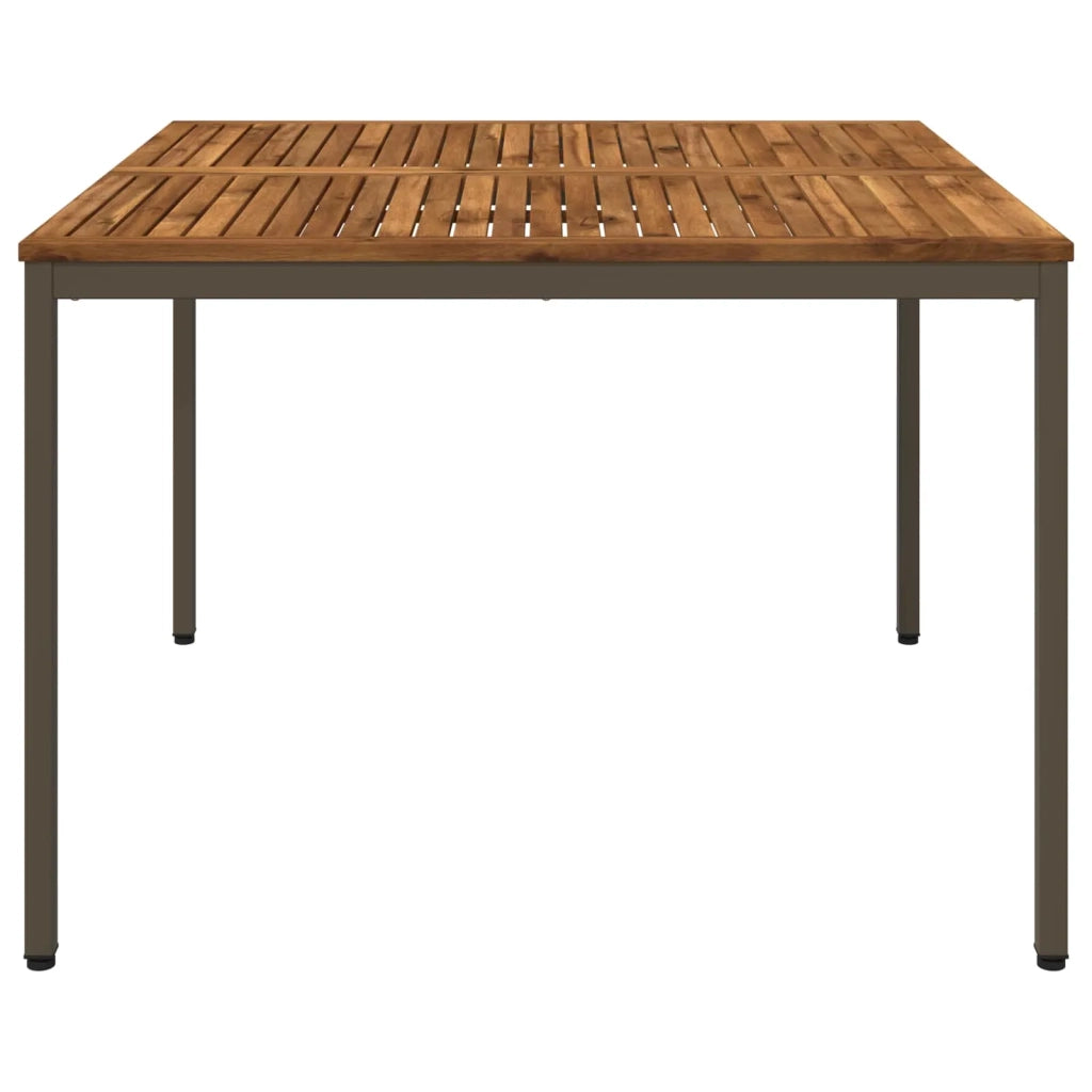 Tavolo da cena da giardino Naturale e Caffè 110 x 108,5 x 75 cm 901318