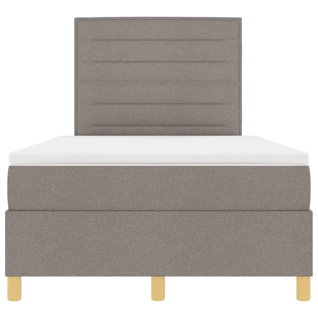 Letto a Sorgente LED con materasso Talpa 120 x 200 cm Tessuto 3343016