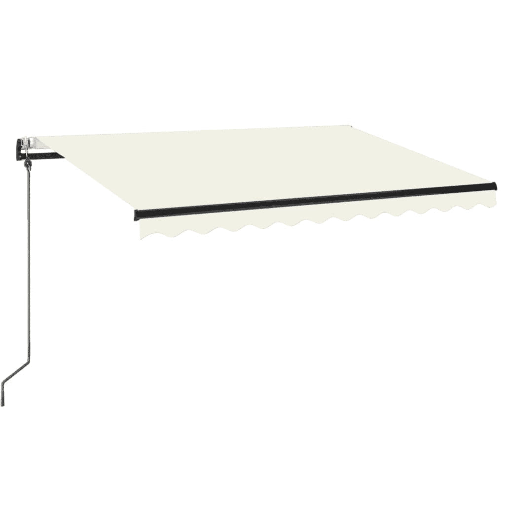 Tenda da Sole Retrattile Automatica 350x250 cm Crema 3069087