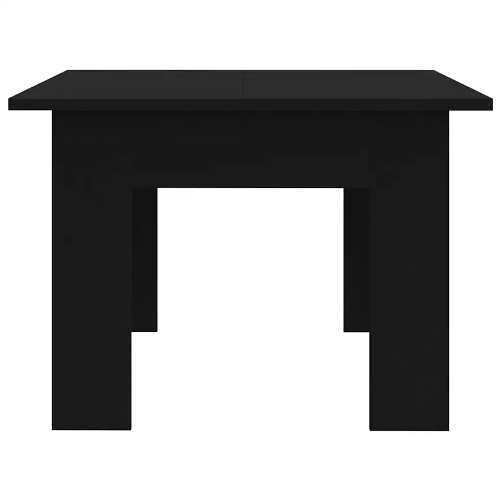 Tavolino da Salotto Nero 100x60x42 cm in Legno Multistrato 801180