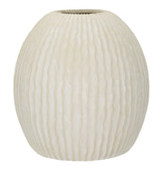 Vaso Icicle Ø36,5x38 cm in Mgo Crema