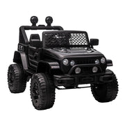 MACCHINA ELETTRICA PER BAMBINI 12V CON TELECOMANDO E GUIDA MANUALE COLOR NERO