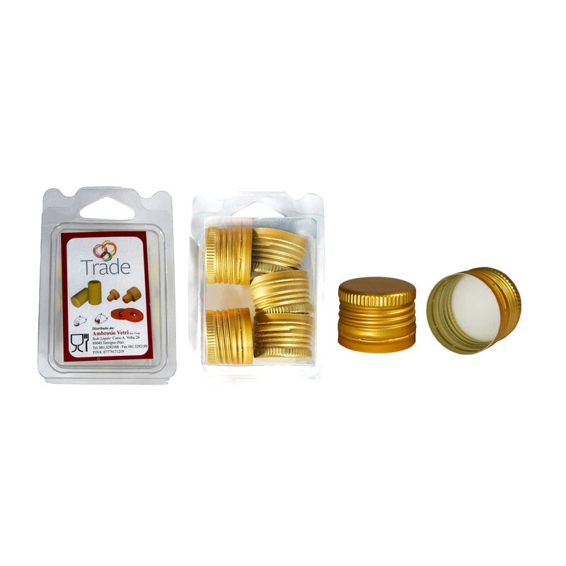 TAPPO A VITE P/DAMA NUDA D 35X18 MM 5 PZ