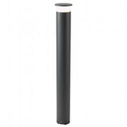 Lampada da esterno in alluminio pressofuso con diffusore opalino - 9W - 920 lumen - 4000°K grafite