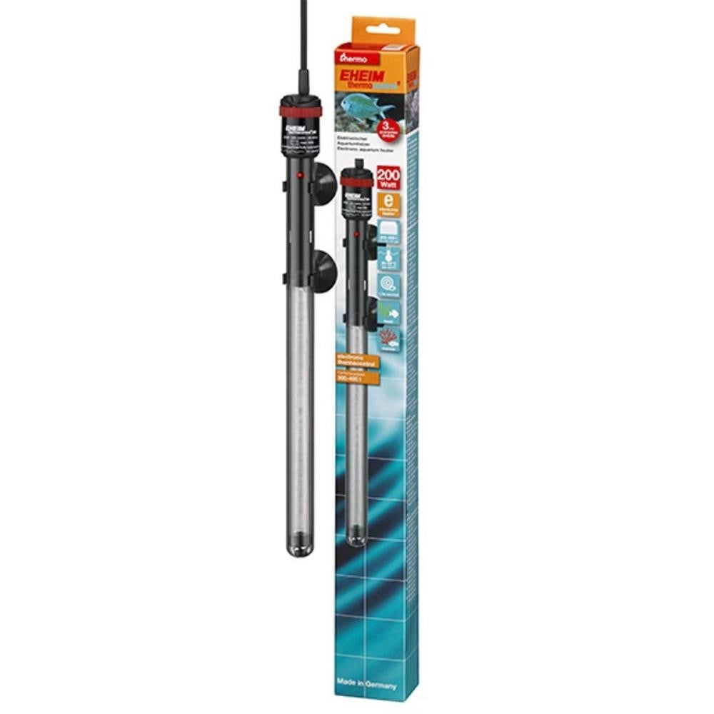 Eheim-Jager ThermoControl-e - Riscaldatore con controllo elettronico della temperatura Wattaggio Riscaldatori e lampade terrario: 200W