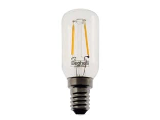 LAMPADA PICCOLA PERA FILO LED STICK E14- - 1,5w - 2700°K calda - 140 lm - mm.20x56h - 10 pezzi AIRAM