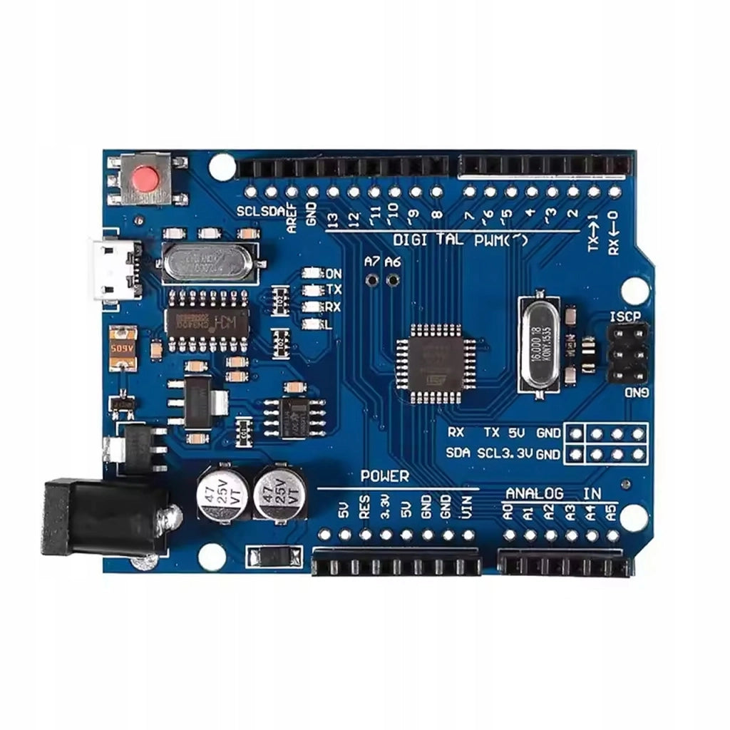 Modulo ACS A1 ATMEGA328 AVR Micro USB – Compatibile con Arduino UNO R3 | 5V, 32kB Flash, 16MHz
