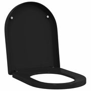 Sedile del WC Regolabile Nero 48 x 36,5 x 4,5 cm Polipropilene CFW8411818