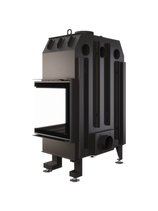 Caminetto ad angolo Inserto Apertura destra Energy 75x50x47 (15,1 kW) ECO