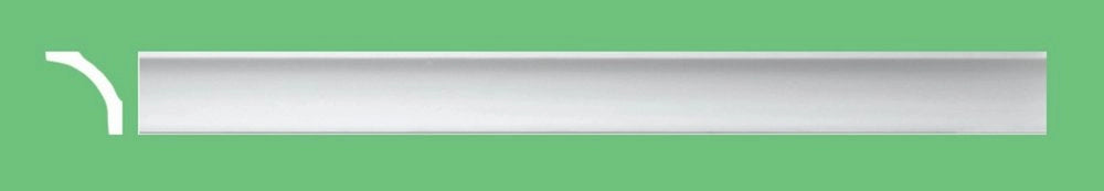 10pz cornice polistirene cm 200 sezione 5x5 cm cod:ferx.20291