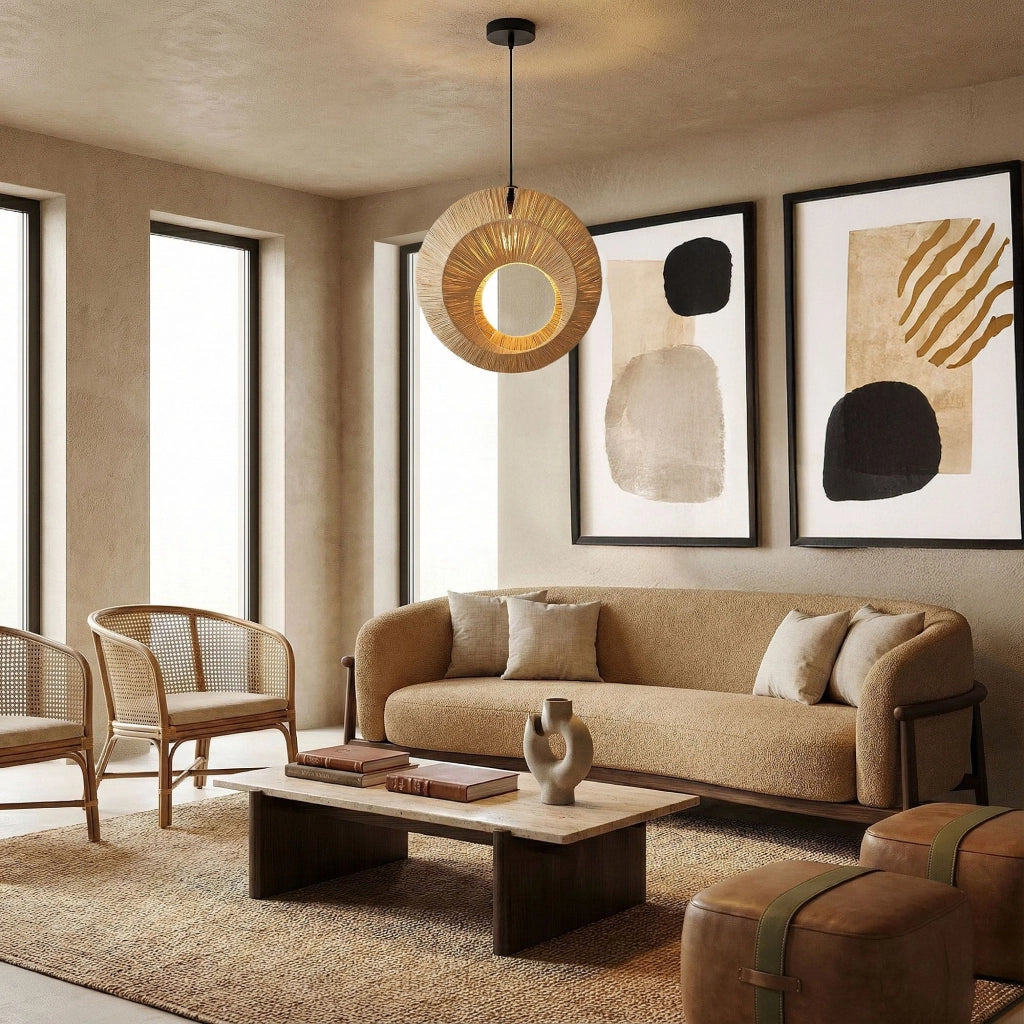 Lampada Da Soffitto APP1788-1CP Nature
